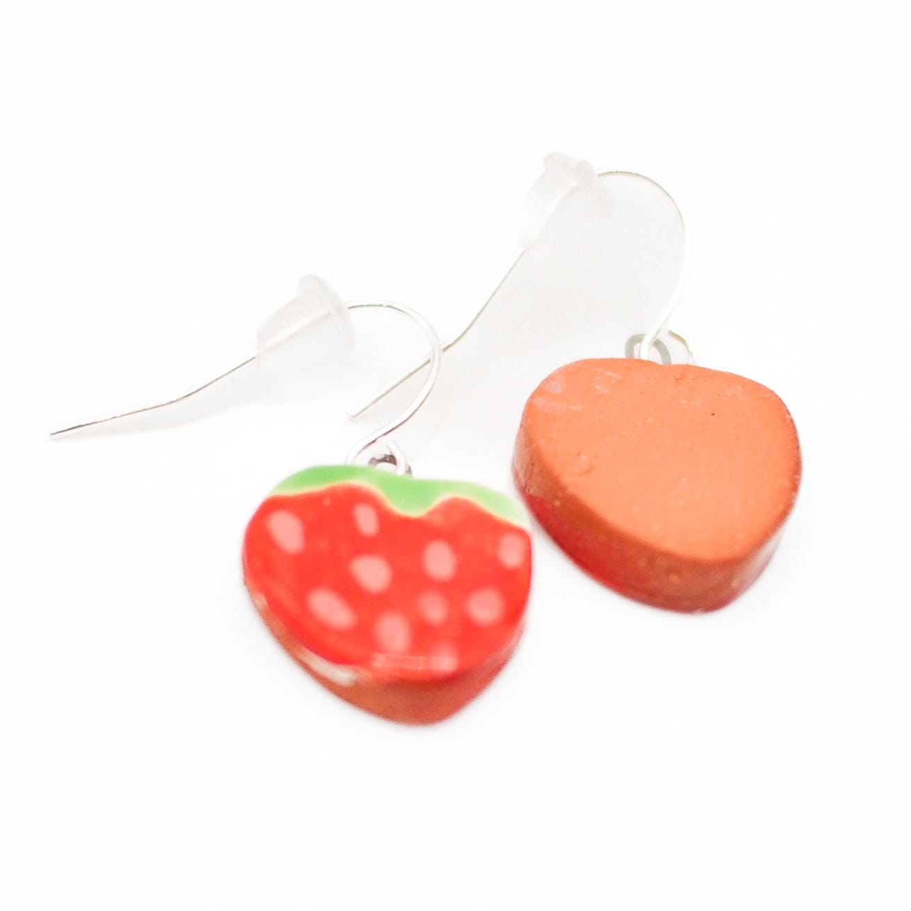 Handmade Colorful Strawberry Drop Earrings