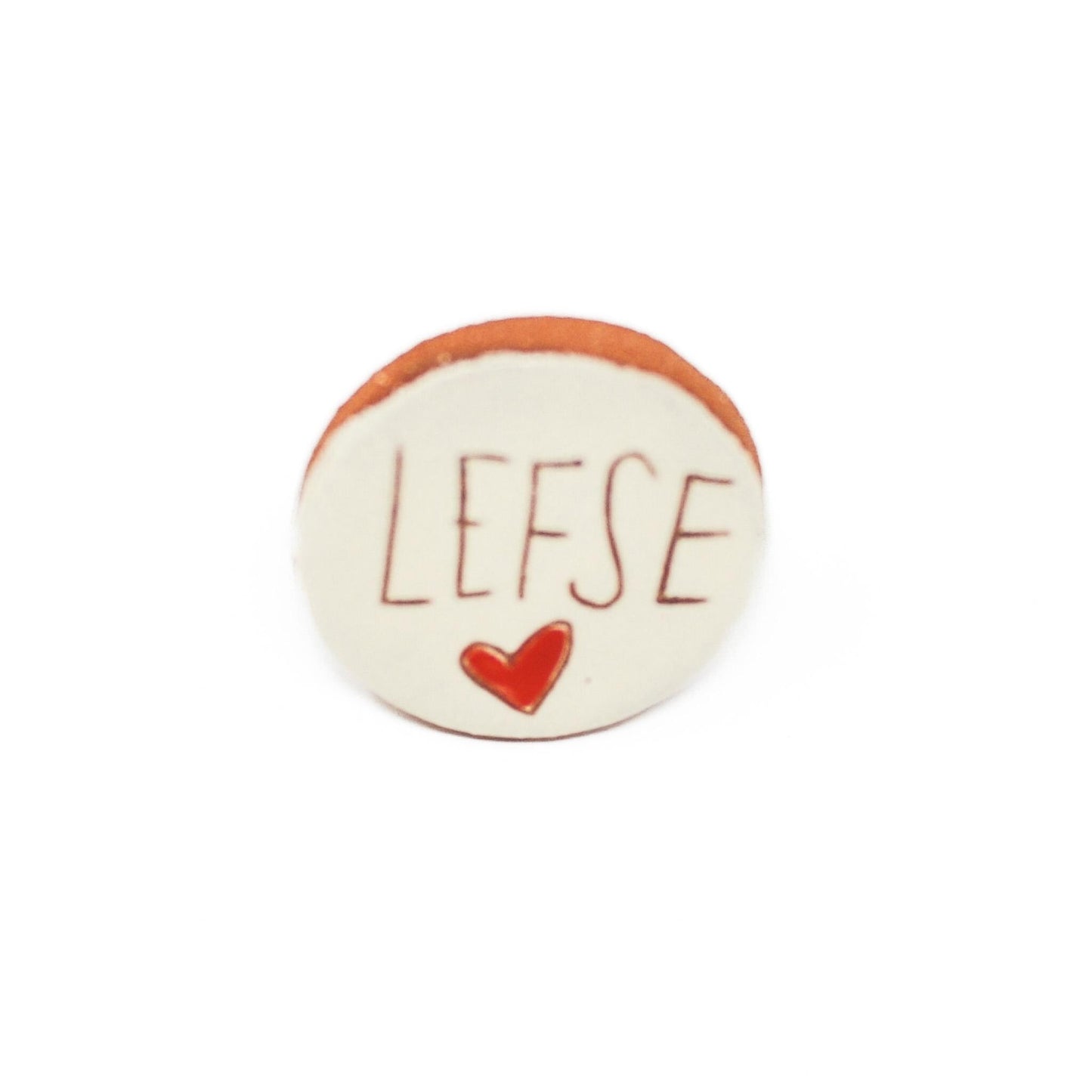 Lefse Magnet Midwest Scandinavian Norwegian Nordic