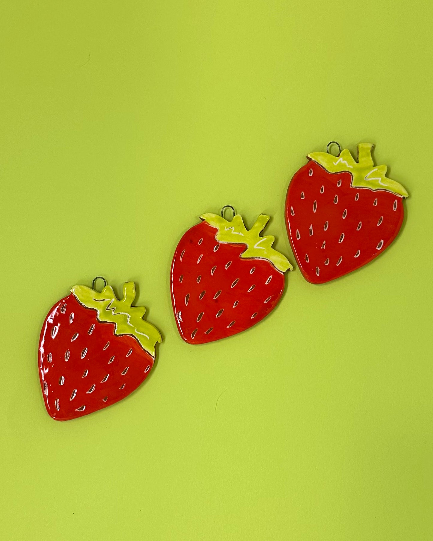 Strawberry Ornament