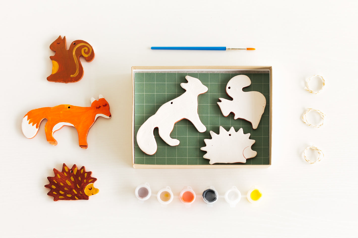 DIY Ornament Kit : Woodland Animals / Jenny Sue Art