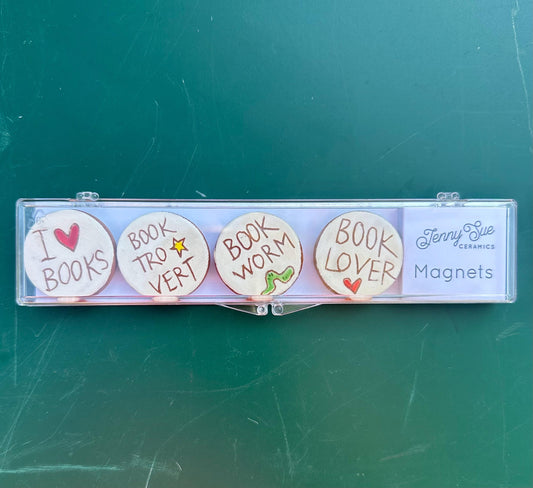 Book Lover Magnet Set