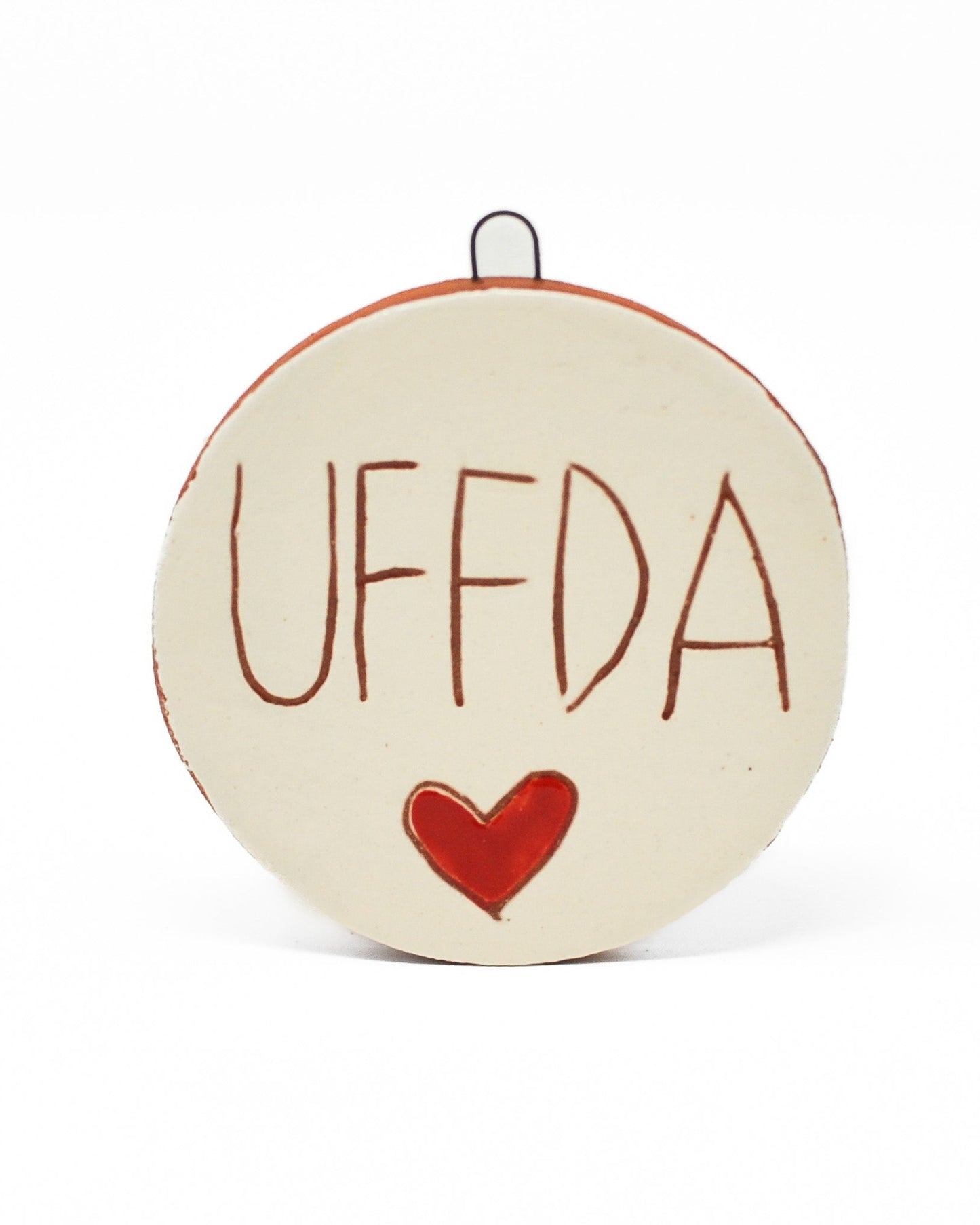 Uffda Ornament