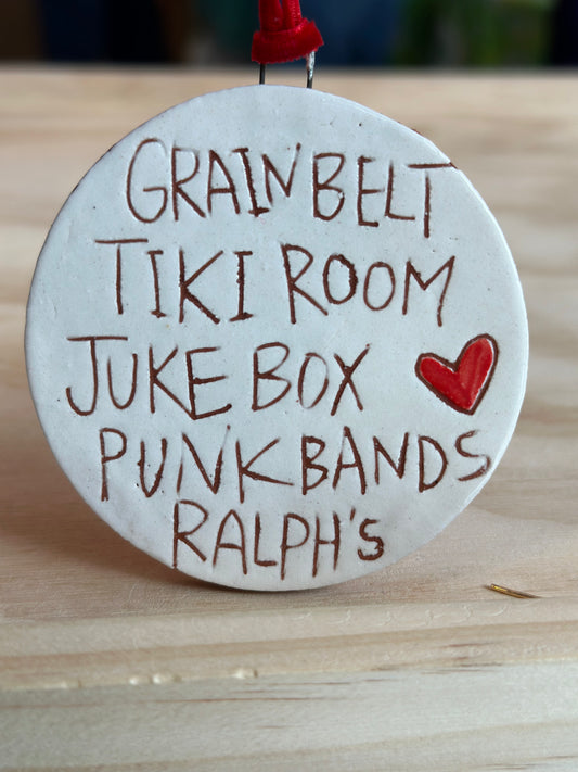 Custom Personalized Ornament : One of a Kind Design